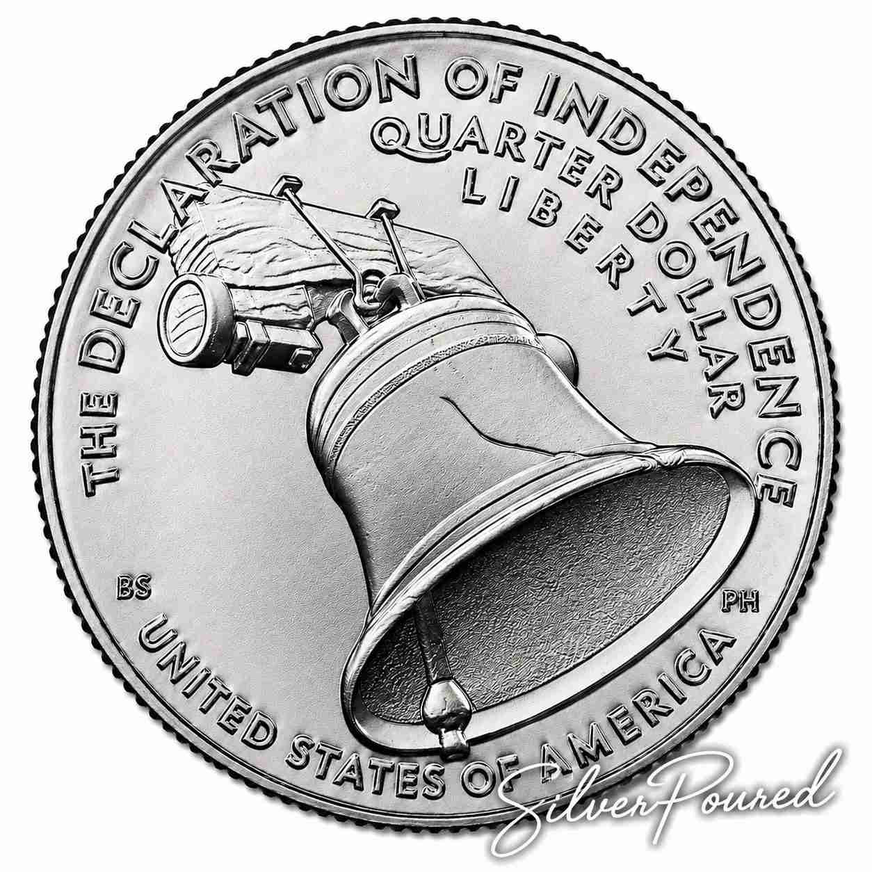 Reverse of the 2026 Privy Quarter with Liberty Bell design