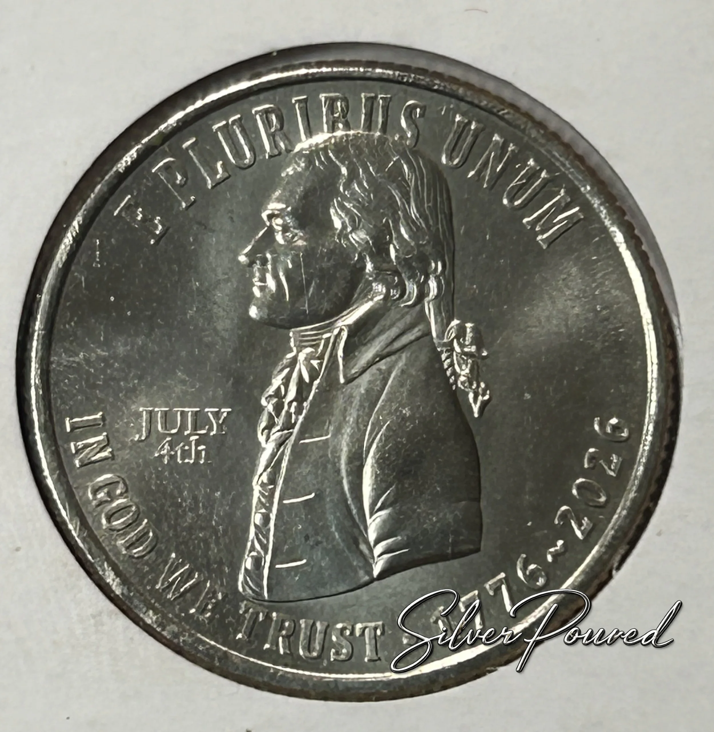 2026 Privy Quarter with July 4 privy mark