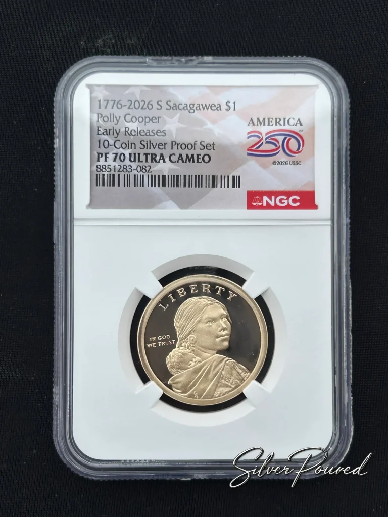 2026 Native American $1 Coin obverse featuring Sacagawea in NGC PF70 Ultra Cameo holder