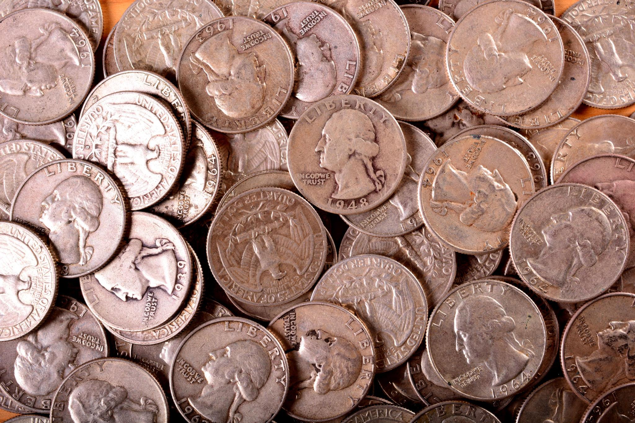 how much silver is in us coins 90 percent silver coin comparison