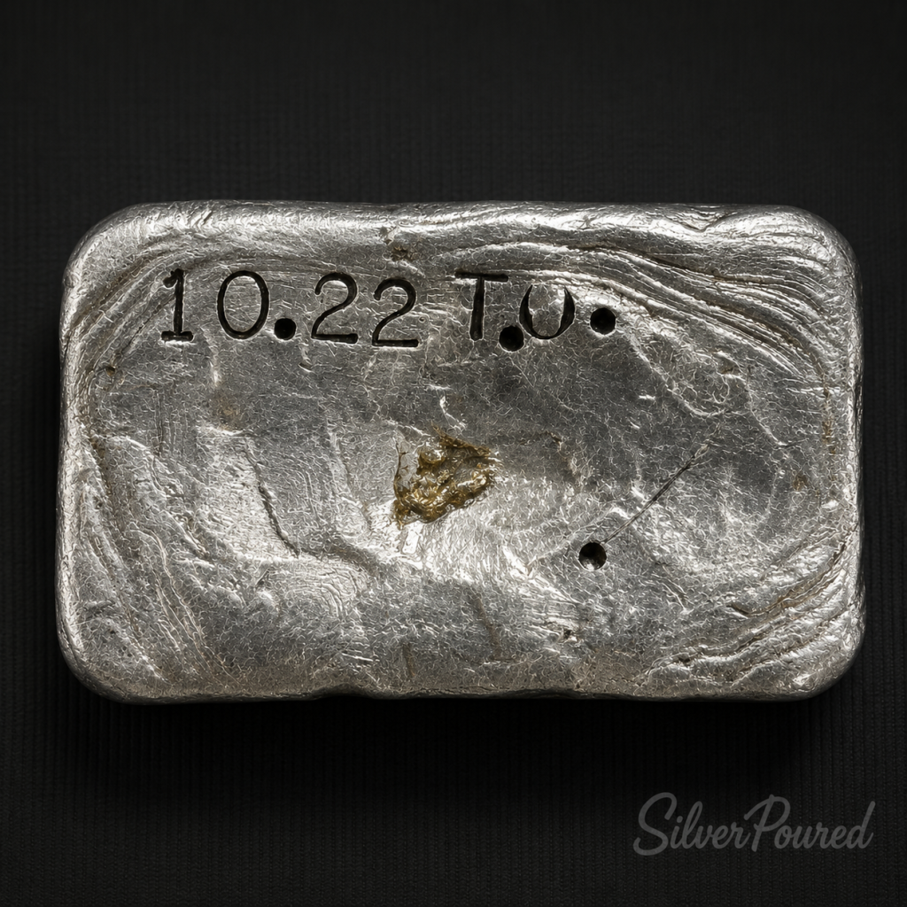 vintage silver bars from historic refiners and collectible bullion producers