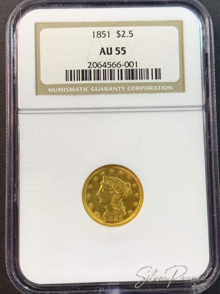 Quarter Eagle value guide Liberty Head $2.50 gold coin