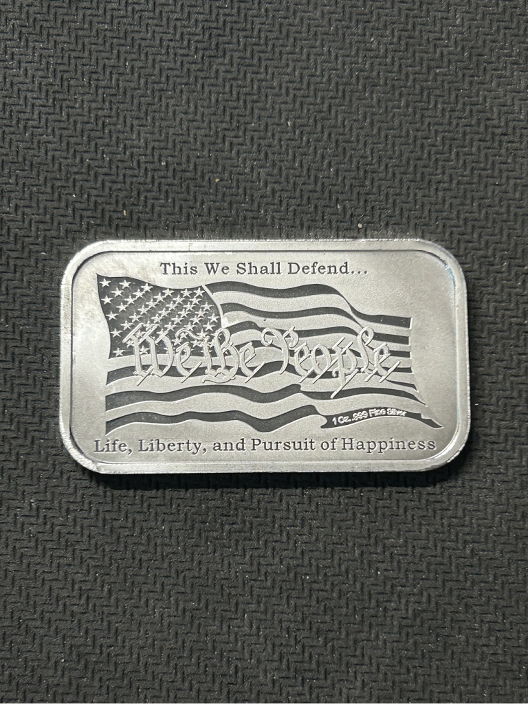 best silver bars for stacking hand poured silver bar on dark background