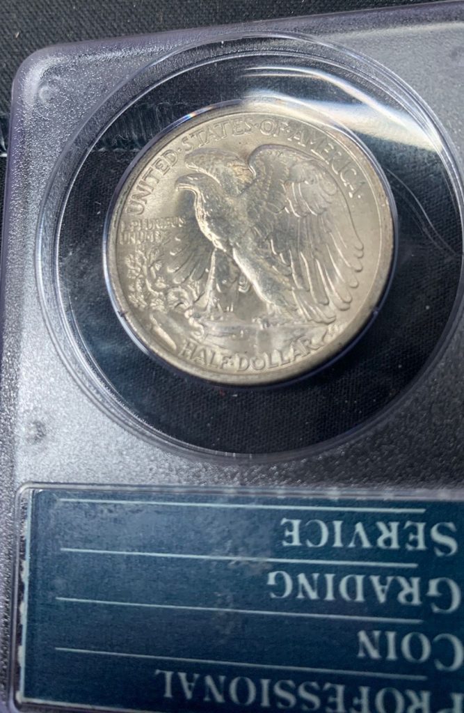 walking liberty half dollar silver value 1946 Walking Liberty half dollar PCGS MS64 certified silver coin