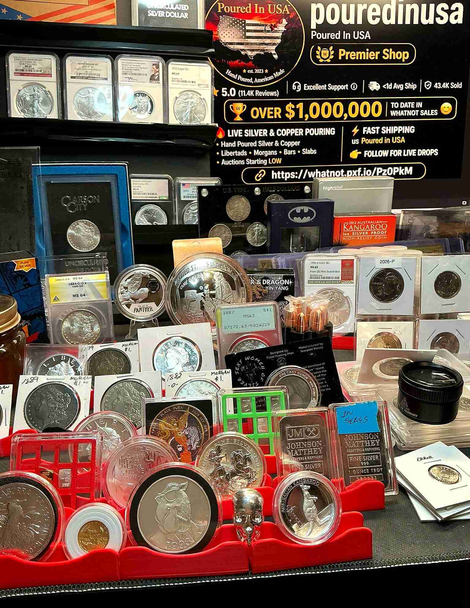 Live Silver Auctions Happening Daily — Join Now